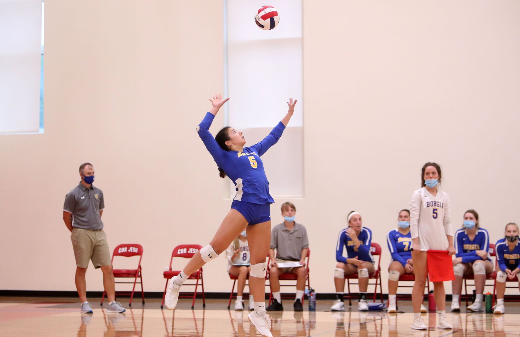 Borgia def. Cor Jesu 25-21, 25-20, 27-25